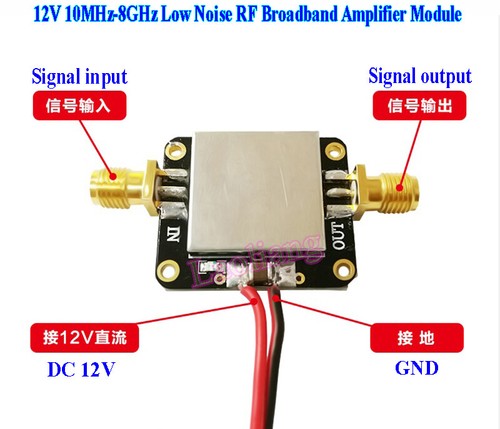 12v 10mhz 8ghz - dc, 10mhz~8ghz