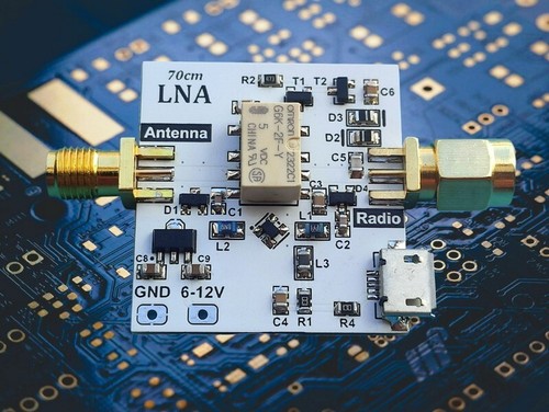 70cm lna preamplifier - preamplifier, vox